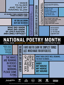 National Poetry Month Poster 2006