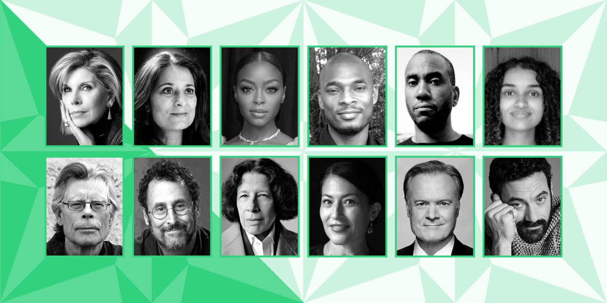 Image features twelve images of the 2025 Poetry & the Creative Mind readers