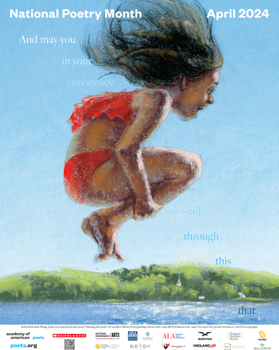 National Poetry Month Poster 2024