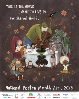 National Poetry Month Poster 2025